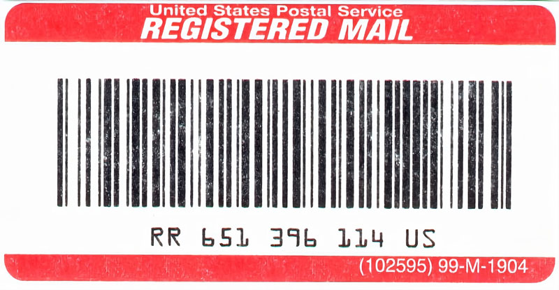 Registered Mail